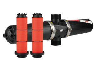 Double Disc Filter with Hydraulic Jack