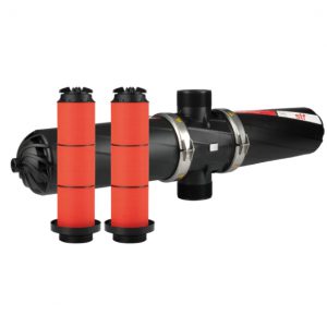 Double Disc Filter with Hydraulic Jack
